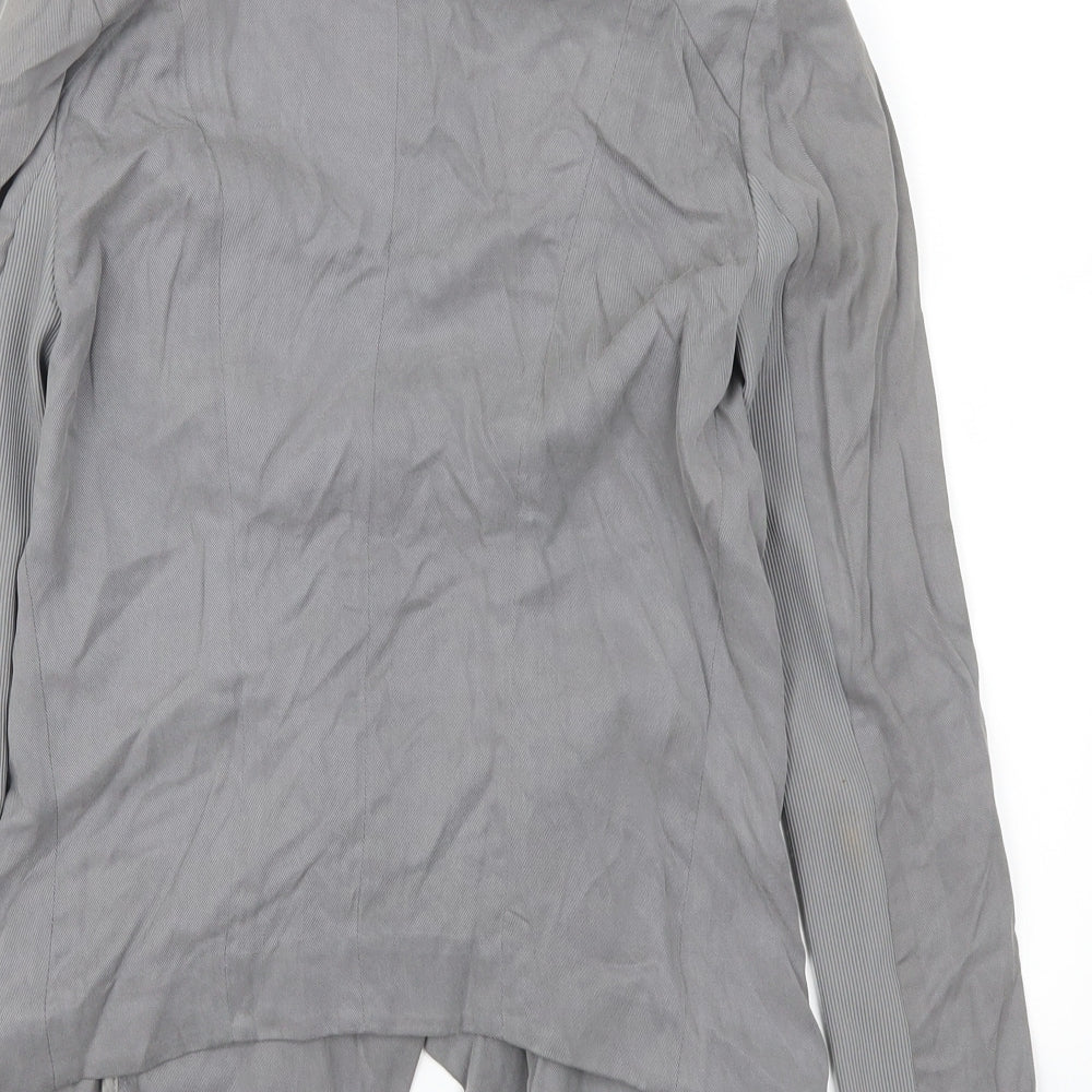 Warehouse Womens Grey Jacket Size 6