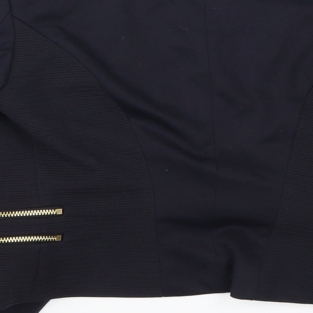 H&M Womens Blue Jacket Size 4