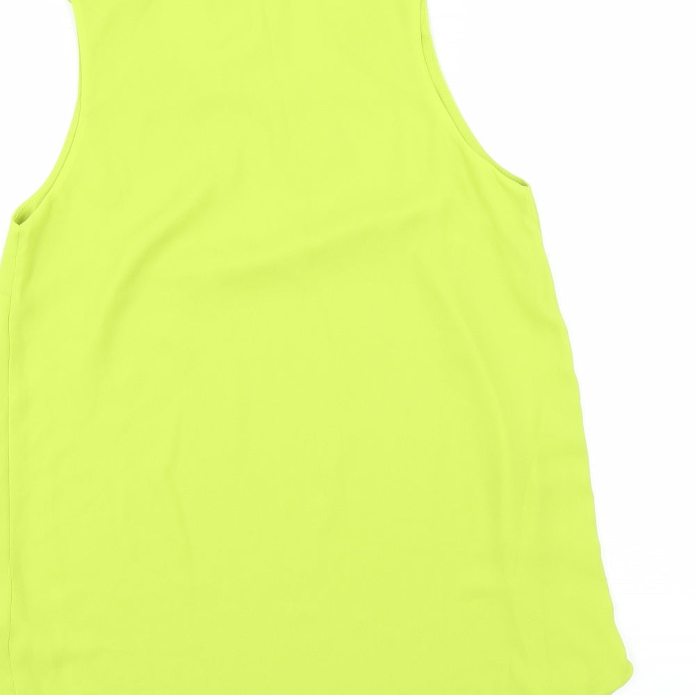 F&F Womens Green Basic Blouse Size 8