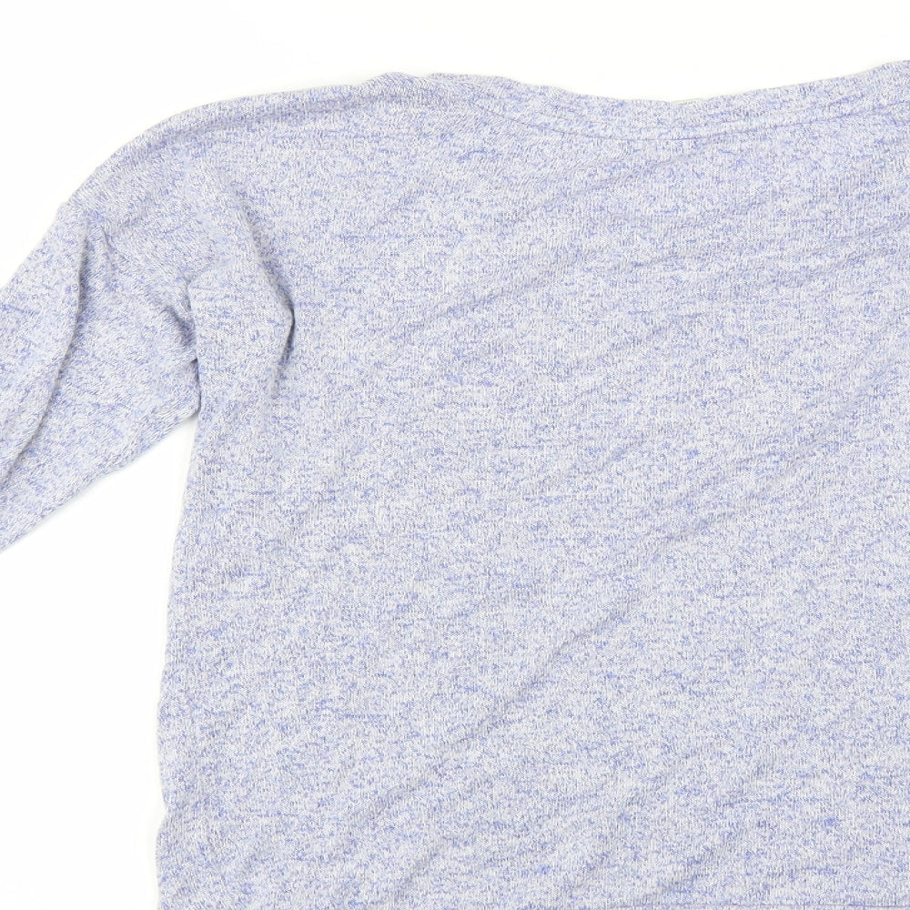 Avenue Womens Blue Pullover Jumper Size 8