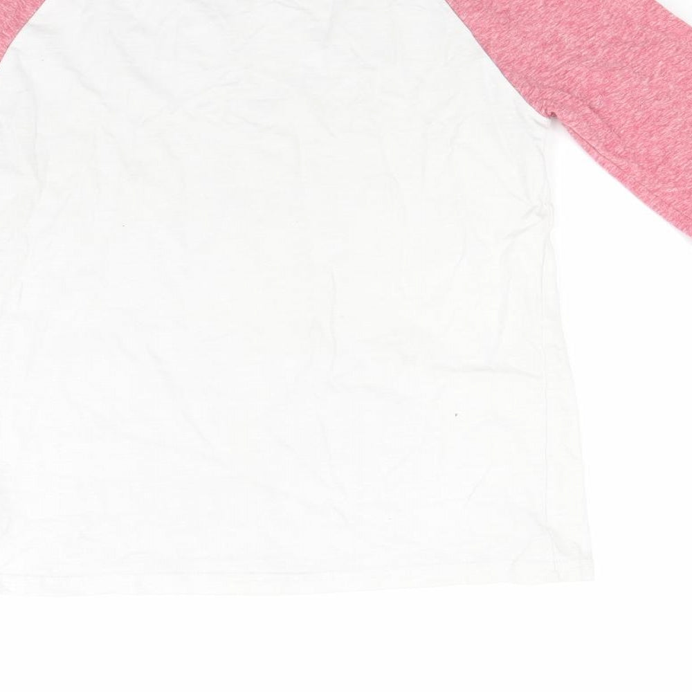 NEXT Girls White Pullover Sweatshirt Size 12 Years
