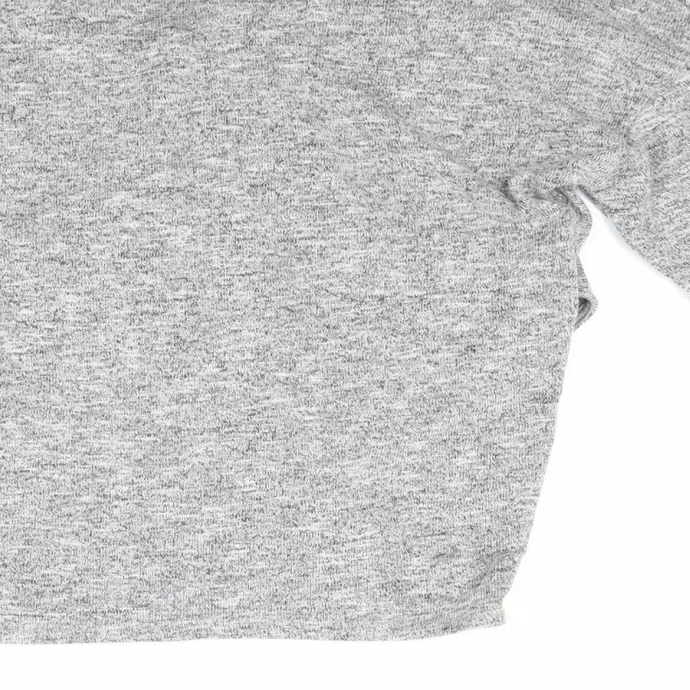 Dorothy Perkins Womens Grey Pullover Jumper Size 12