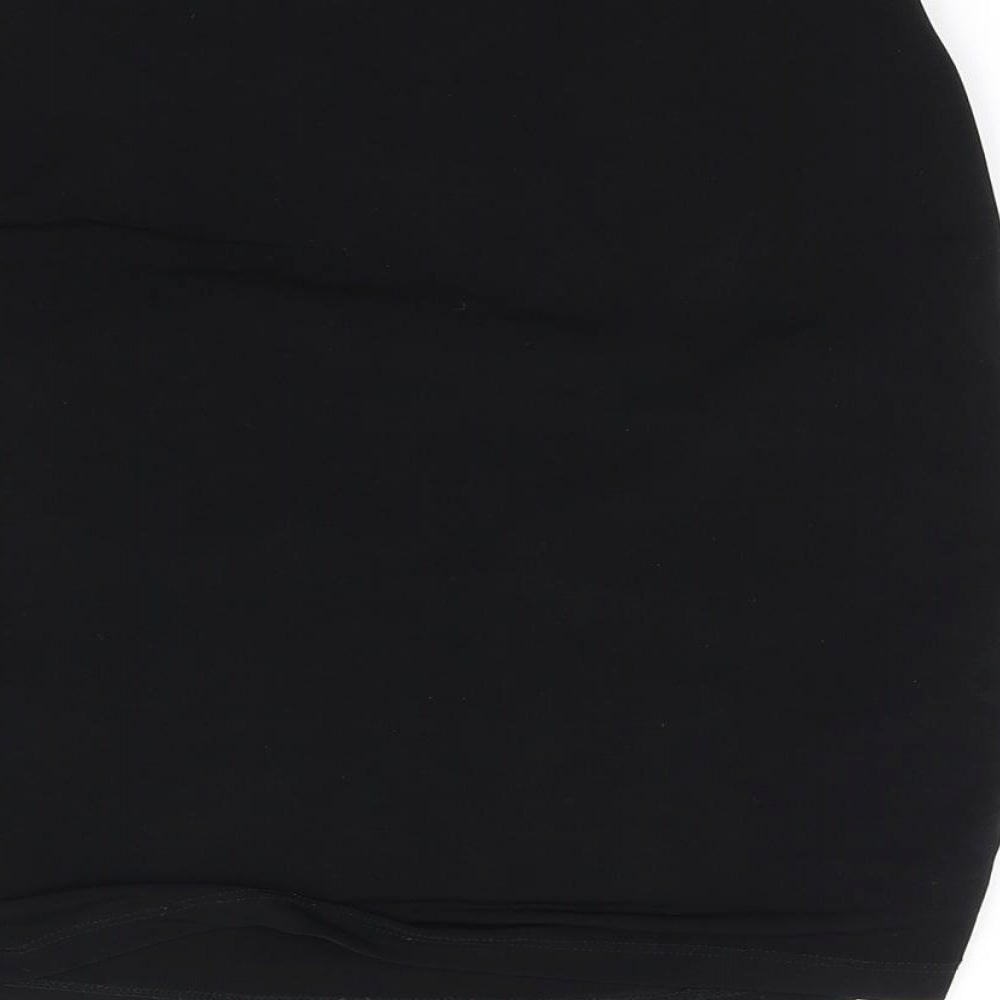 miss selfridg Womens Black Basic Blouse Size 6