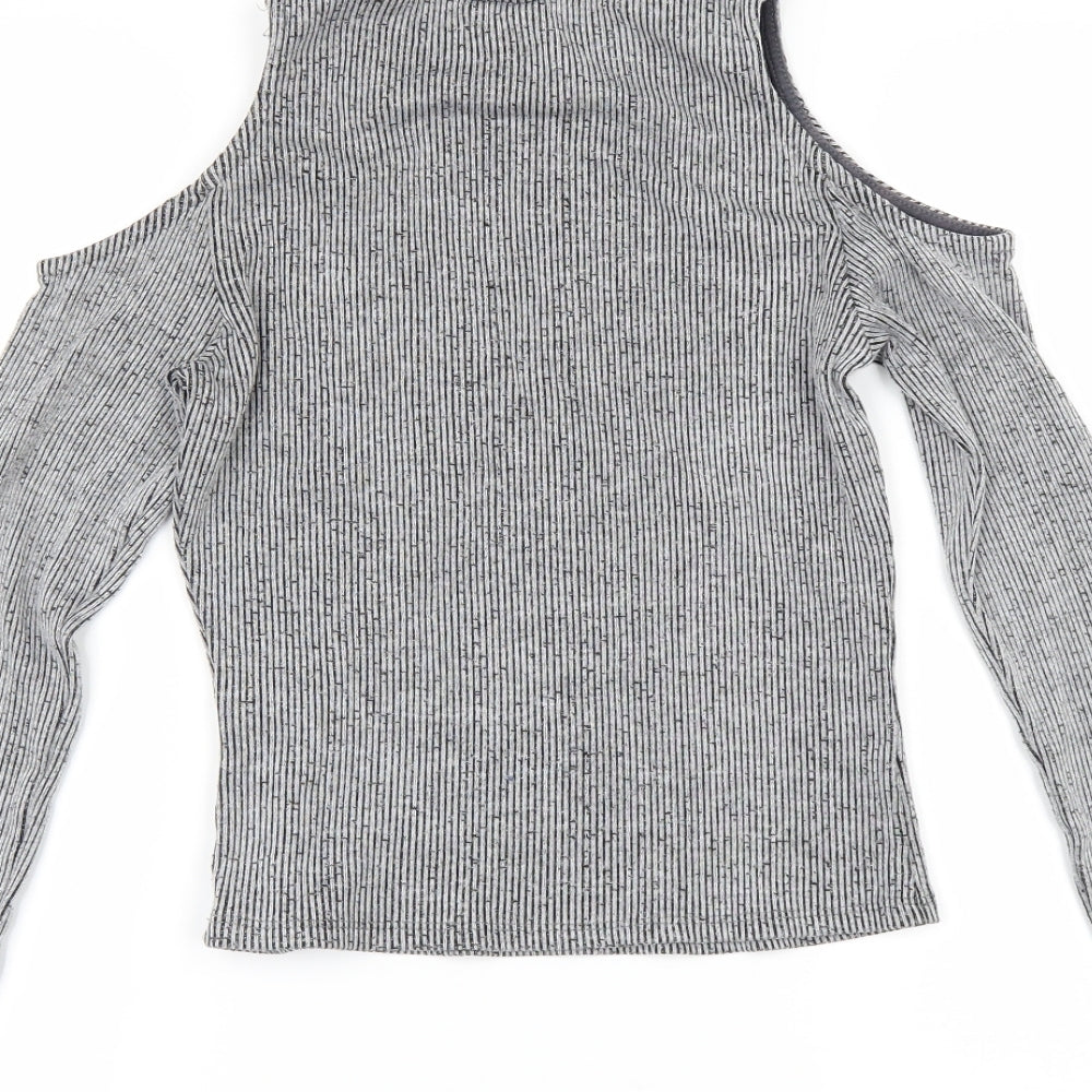 Primark Womens Grey Basic T-Shirt Size 8