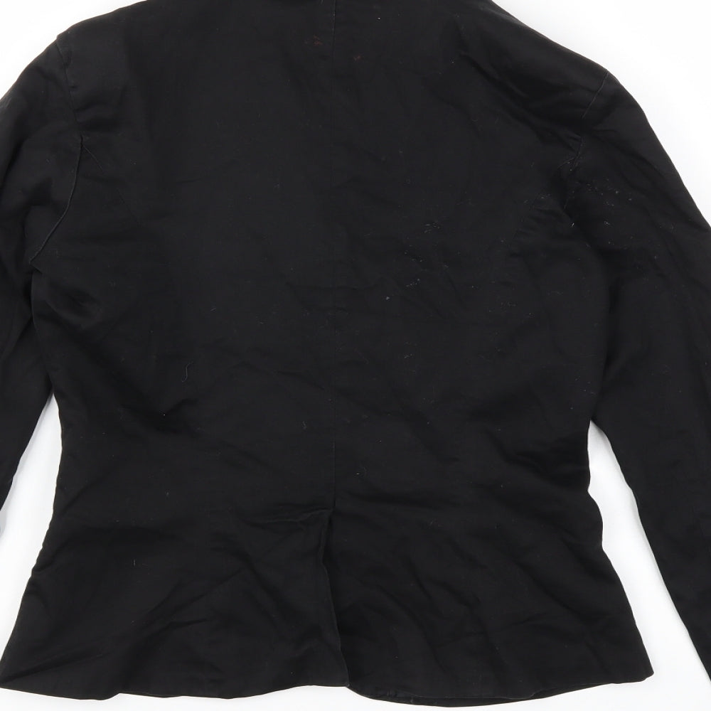 Bershka Womens Black Jacket Blazer Size M