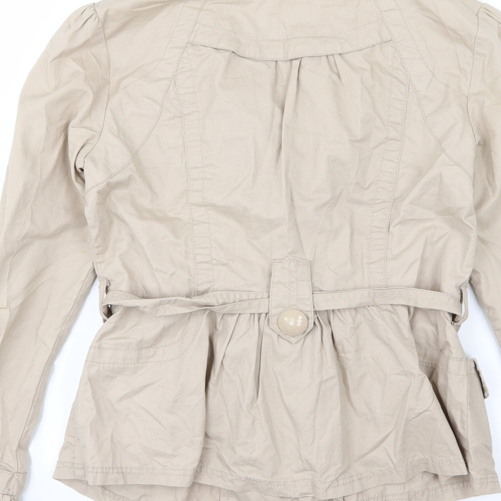 Red Herring Womens Beige Jacket Size 10
