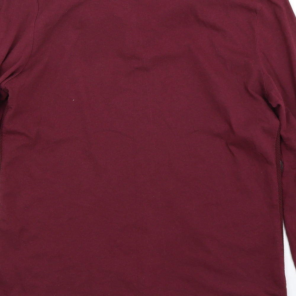 Riverisland Mens Purple T-Shirt Size XS