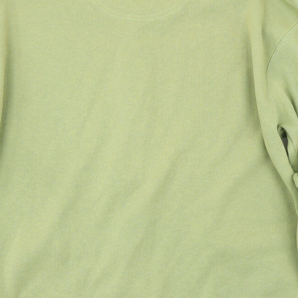DASH Womens Green Cardigan Jumper Size S