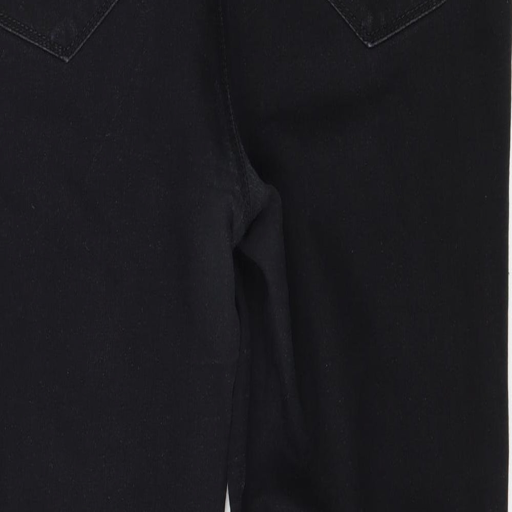 Denim & Co. Womens Black Jegging Jeans Size 16 L26 in