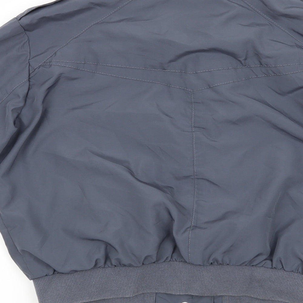 H&M Womens Grey Jacket Coat Size 12