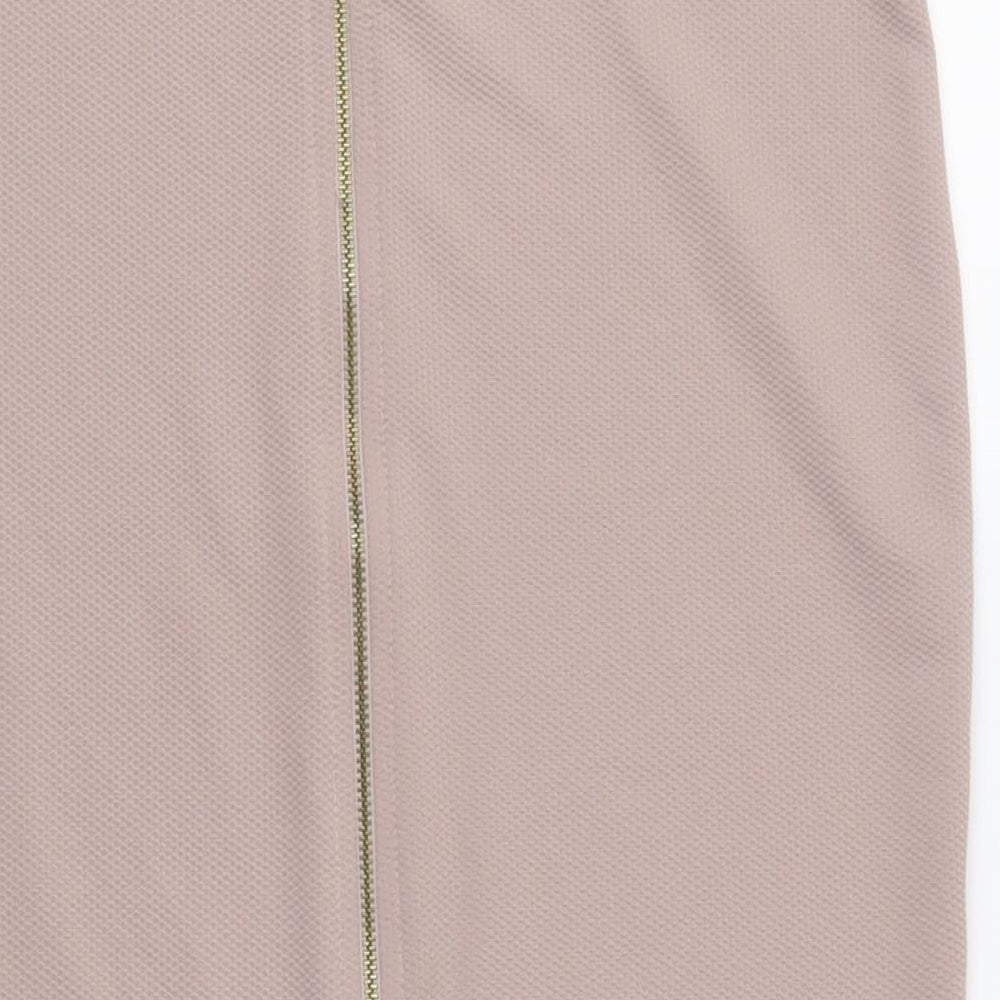 Warehouse Womens Pink A-Line Skirt Size 10