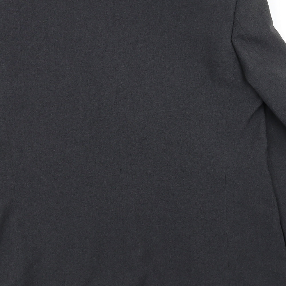 F&F Mens Grey Jacket Suit Jacket Size 40