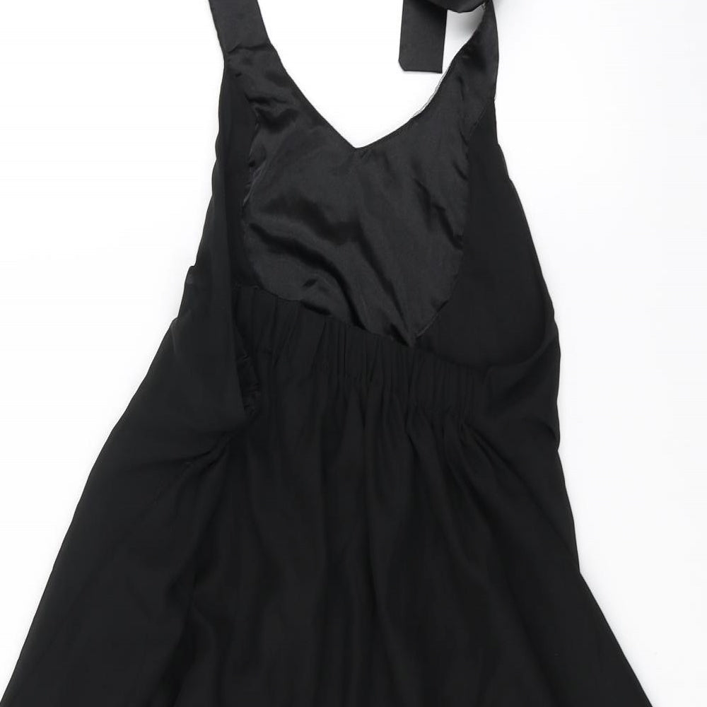 Heritage Womens Black A-Line Size 8