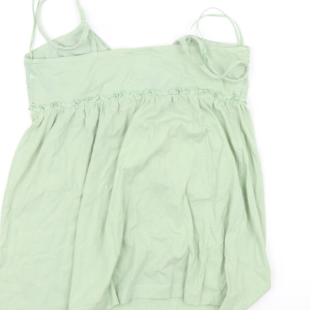 Papaya Girls Green Basic T-Shirt Size 8 Years