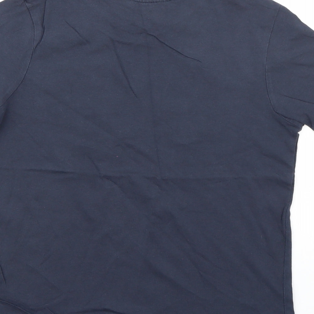 Primark Boys Blue Basic T-Shirt Size 9-10 Years
