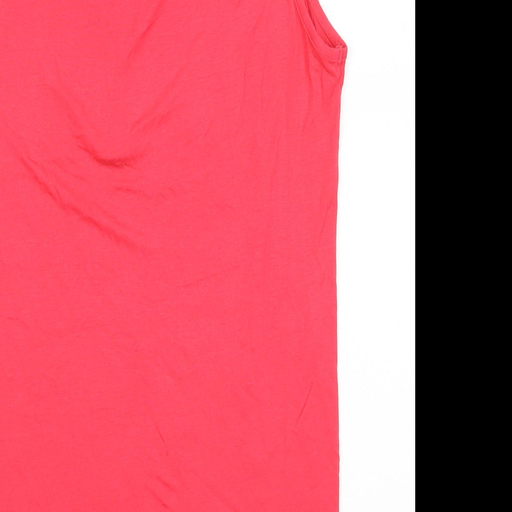 F&F Womens Pink Basic Blouse Size 8