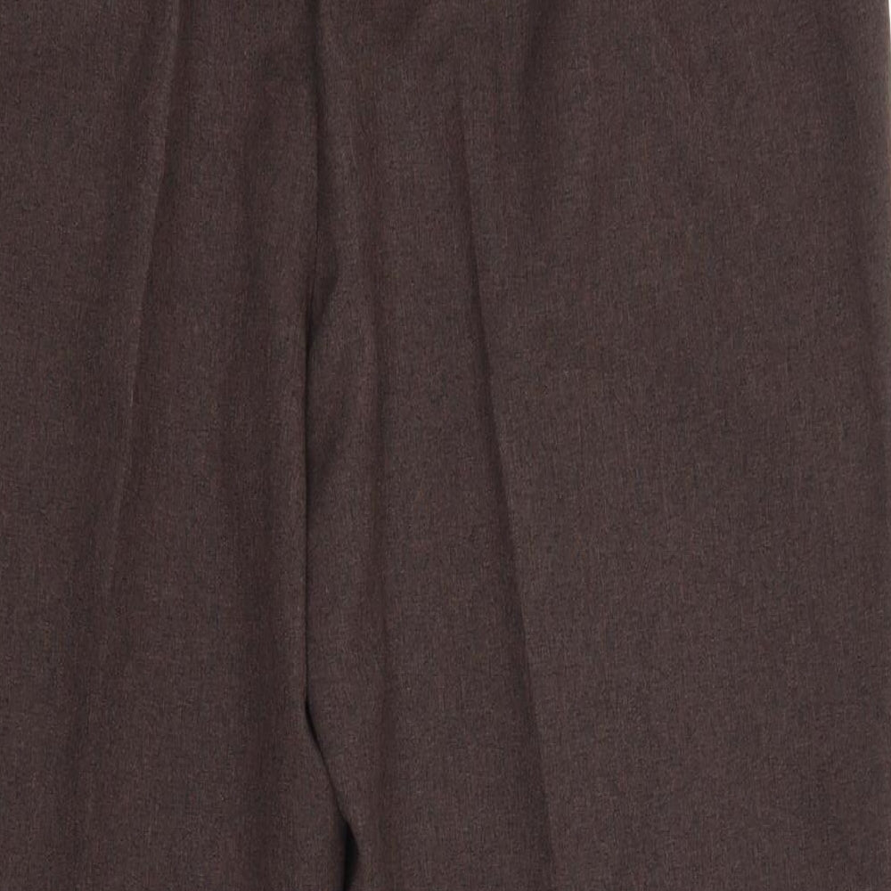 BM Womens Brown Trousers Size 16 L26 in