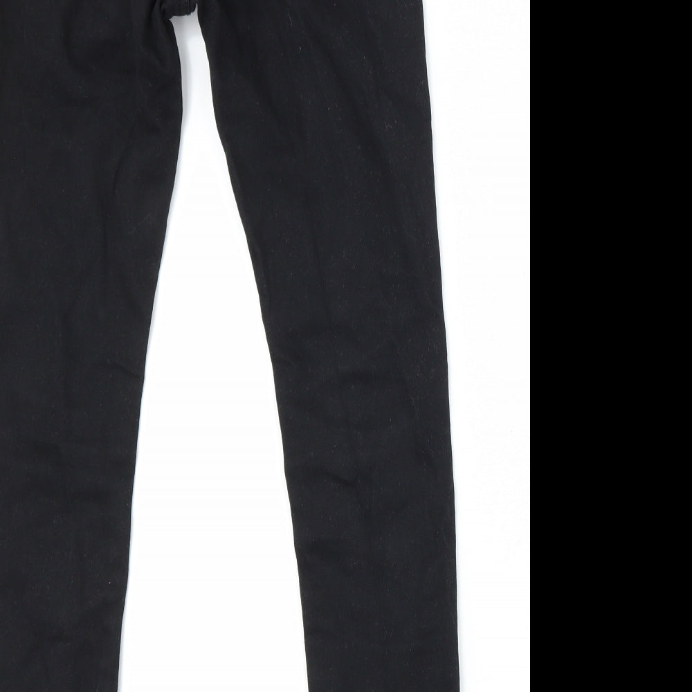 Denim co Girls Black Denim Skinny Jeans Size 9-10 Years