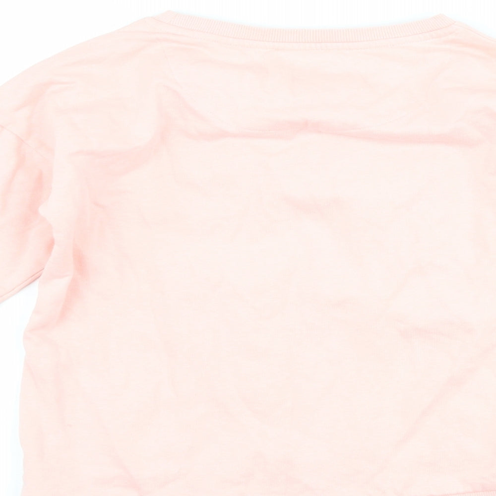 TU Girls Pink Pullover Sweatshirt Size 12 Years - Unicorn