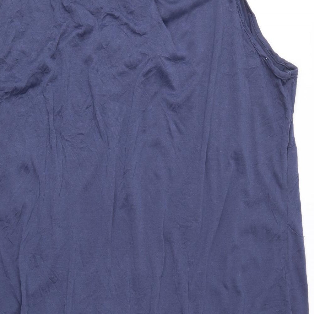 Sheego Womens Blue Basic Blouse Size 30