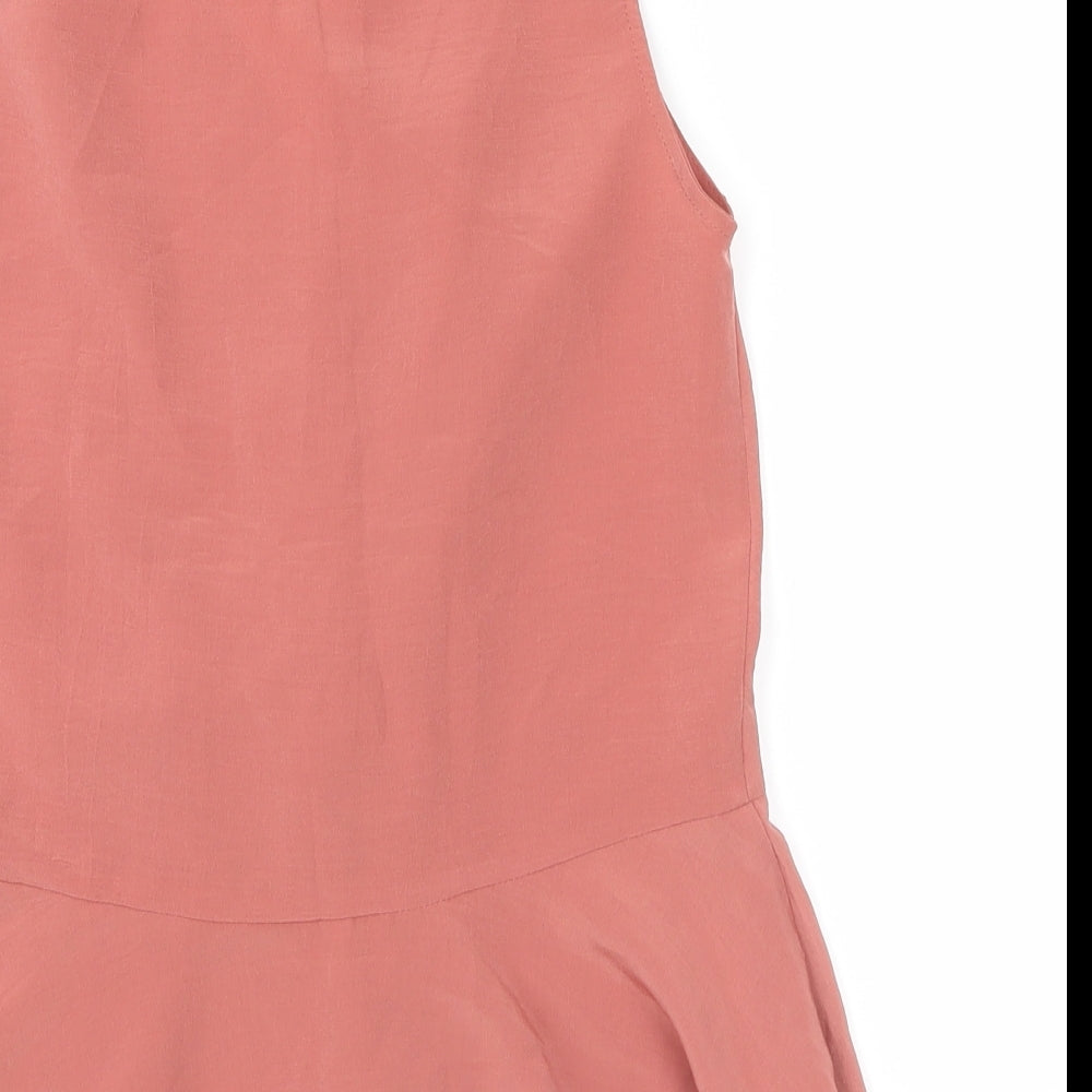 River Island Womens Pink Basic Tank Size 6