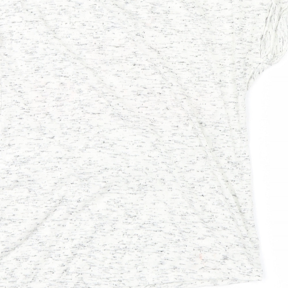 souluxe Girls Grey Basic T-Shirt Size 8-9 Years - gym princess