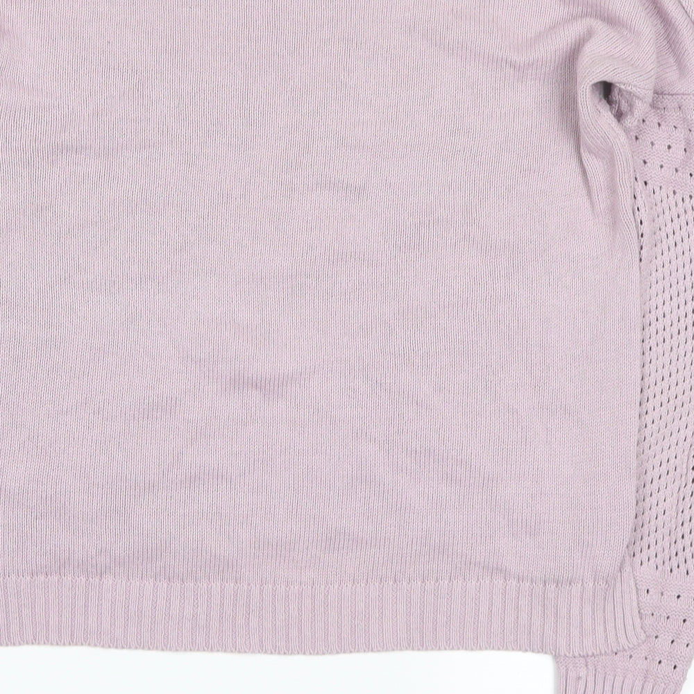 Select Womens Purple Pullover Jumper Size 12