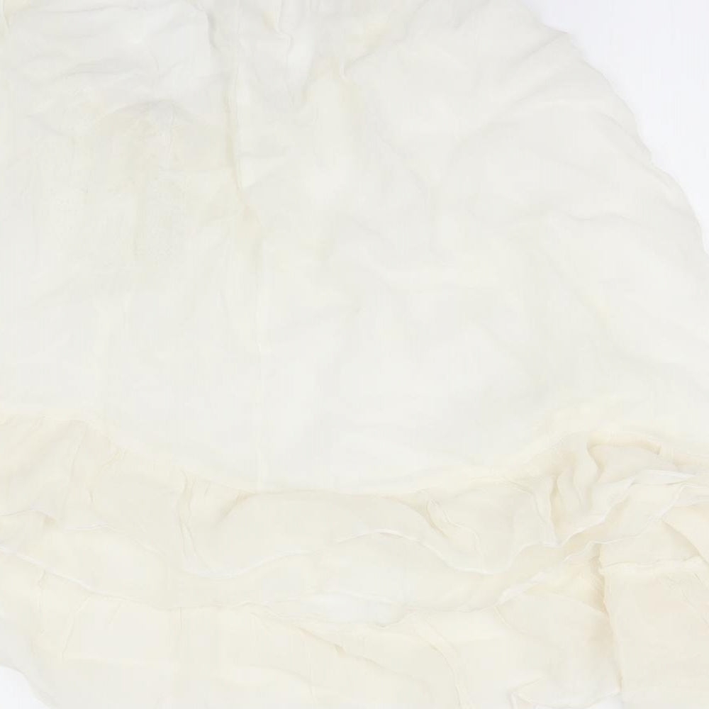 Next Womens Ivory Camisole Blouse Size 8