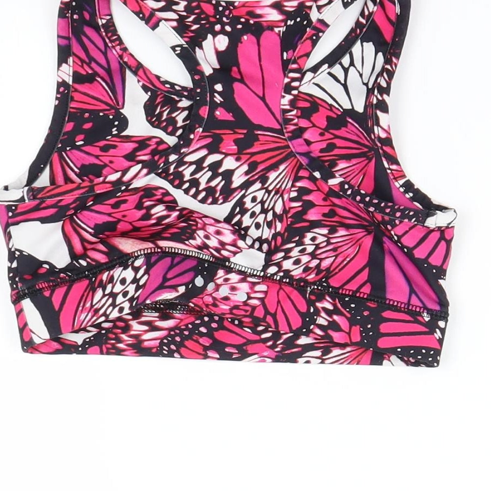 Soul Luxe Girls Multicoloured Animal Print Cropped Tank Size 6-7 Years