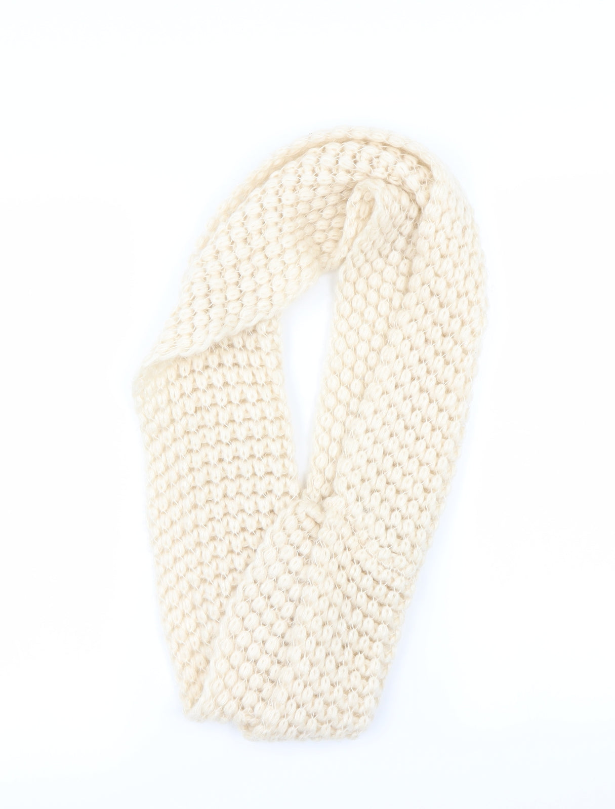 Preworn Womens Beige Scarf