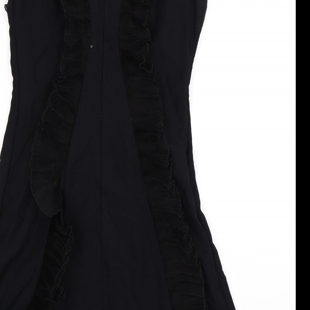 Polmarks Womens Black Fit & Flare Size 10