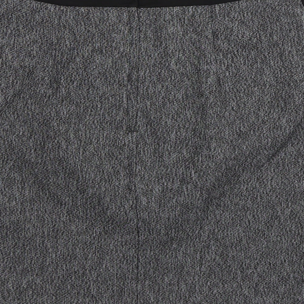 George Womens Grey A-Line Skirt Size 8