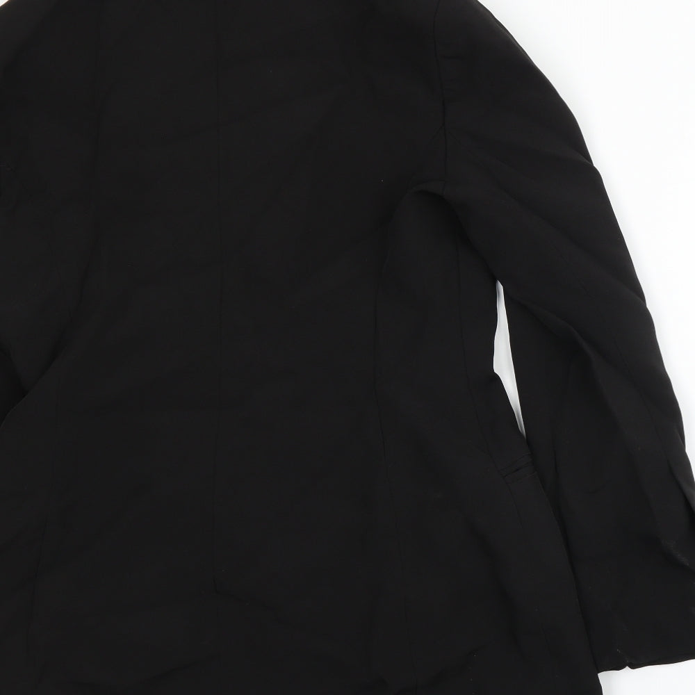 ASOS Womens Black Jacket Suit Jacket Size 14