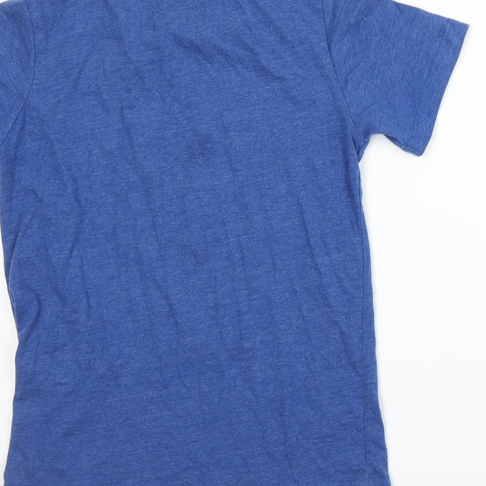 True Dudes Boys Blue Basic T-Shirt Size 9 Years