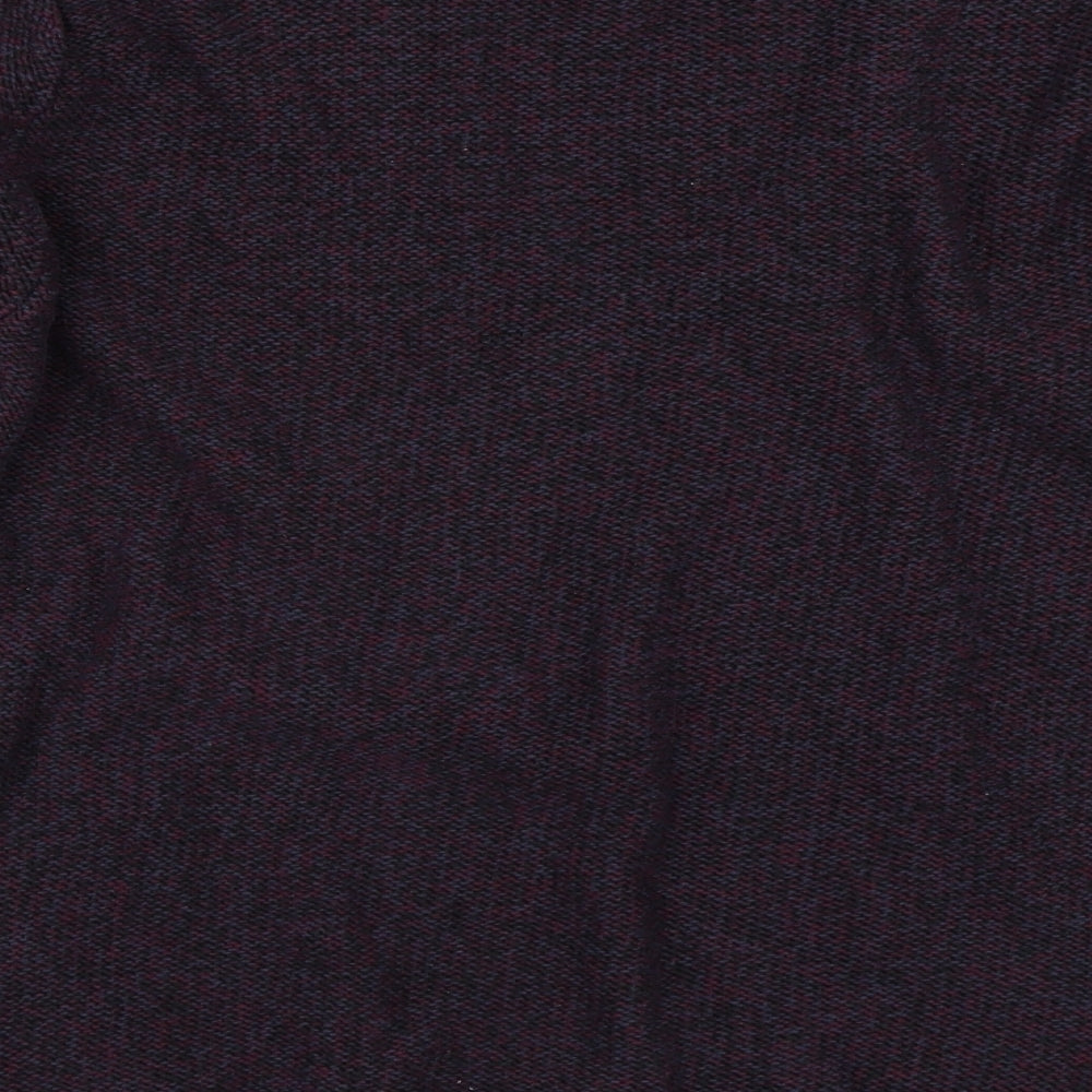 Cedarwood State Mens Purple Pullover Jumper Size M