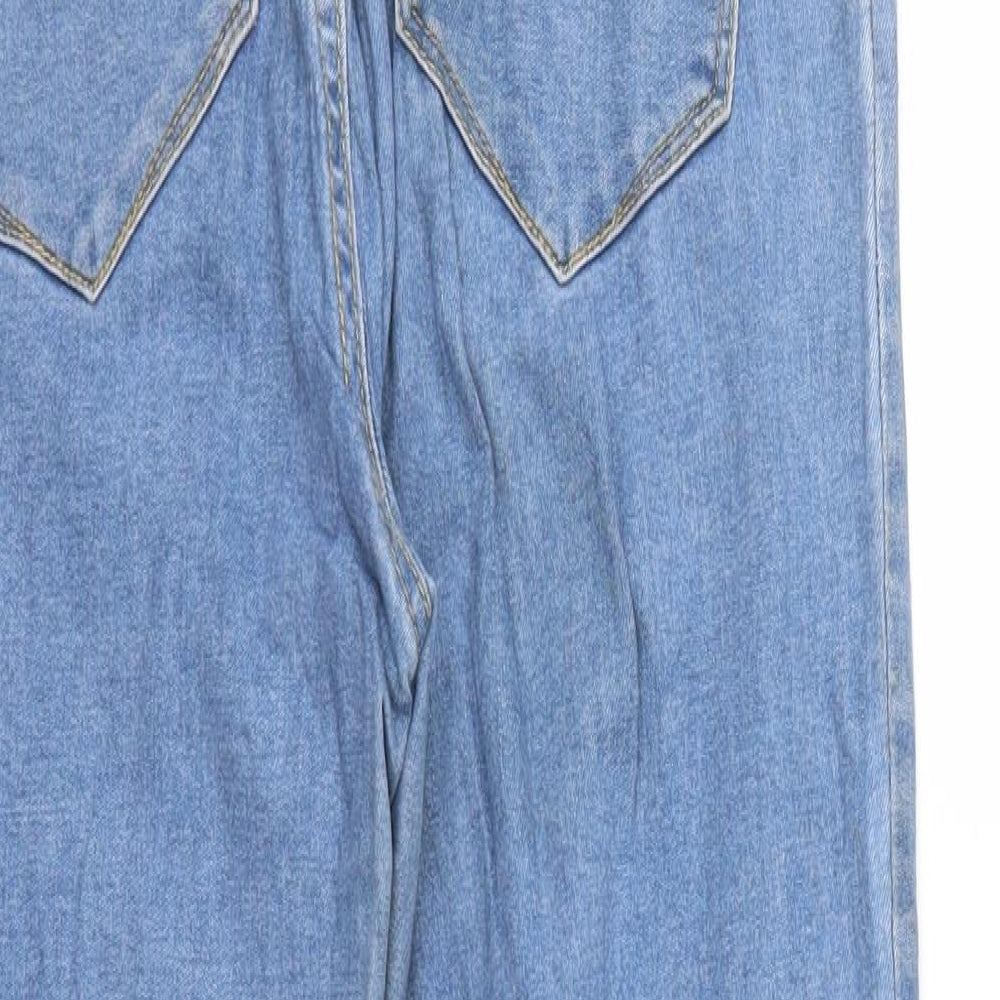 Denim & Co. Womens Blue Denim Skinny Jeans Size 10 L29 in