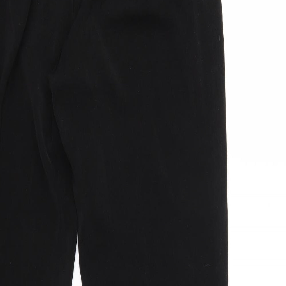 BPS Womens Black Trousers Size 16 L31 in