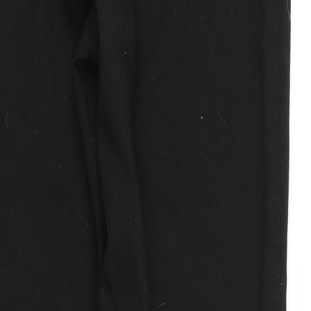 George Womens Black Trousers Size 8 L31 in