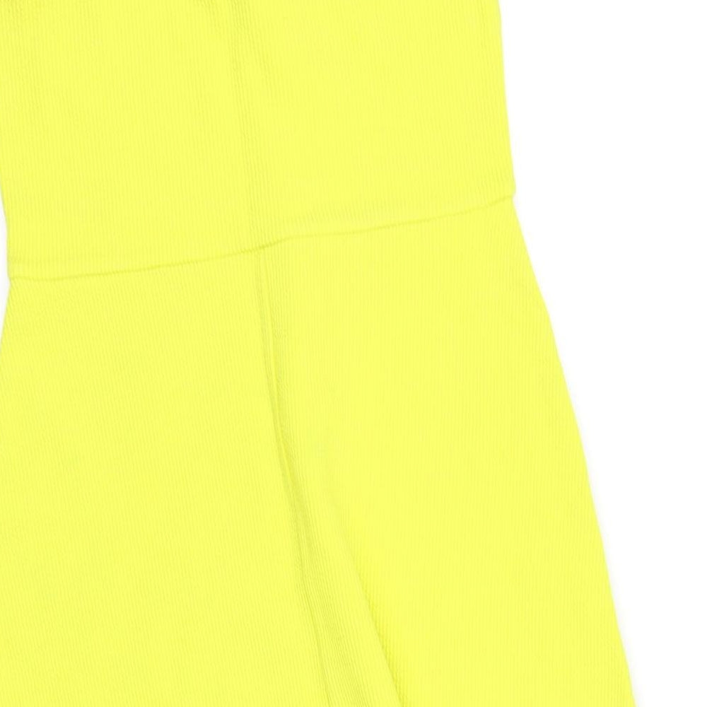 New Look Womens Yellow Fit & Flare Size 6