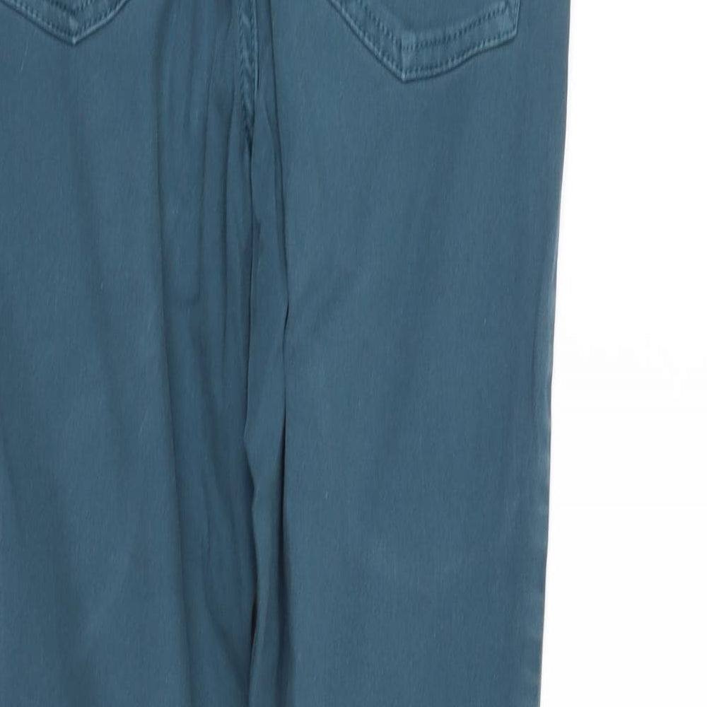m&s Girls Green Jegging Jeans Size 10 Years