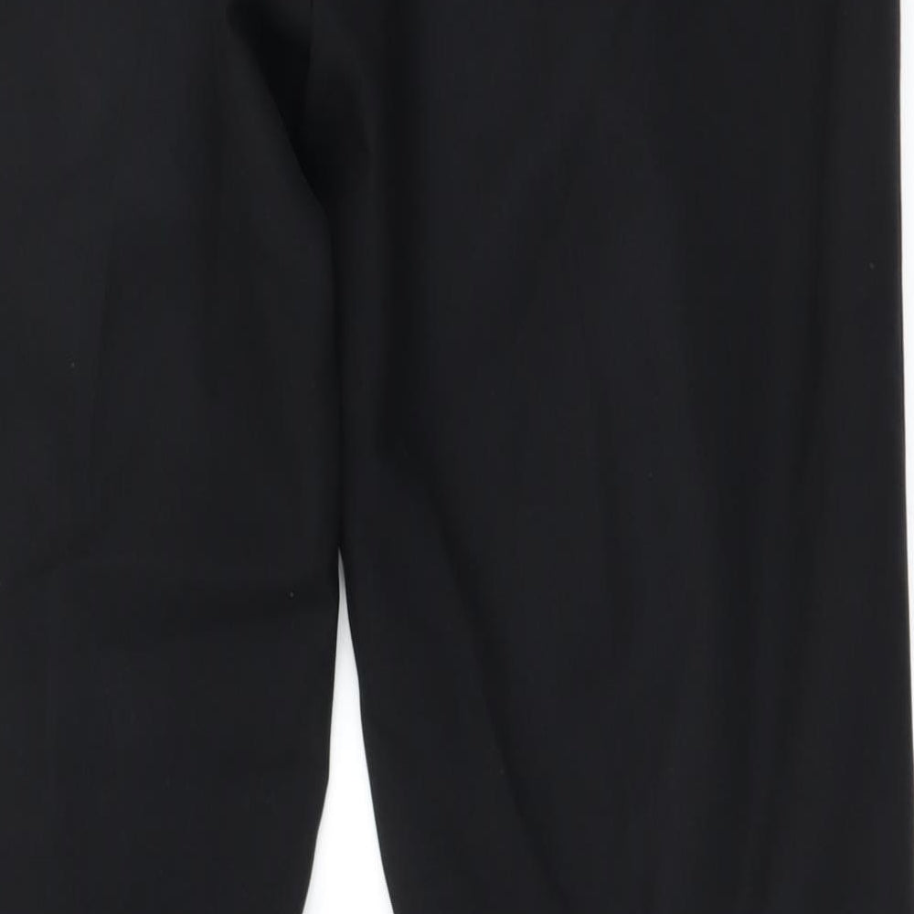 Atmosphere Womens Black Trousers Size 14 L27 in