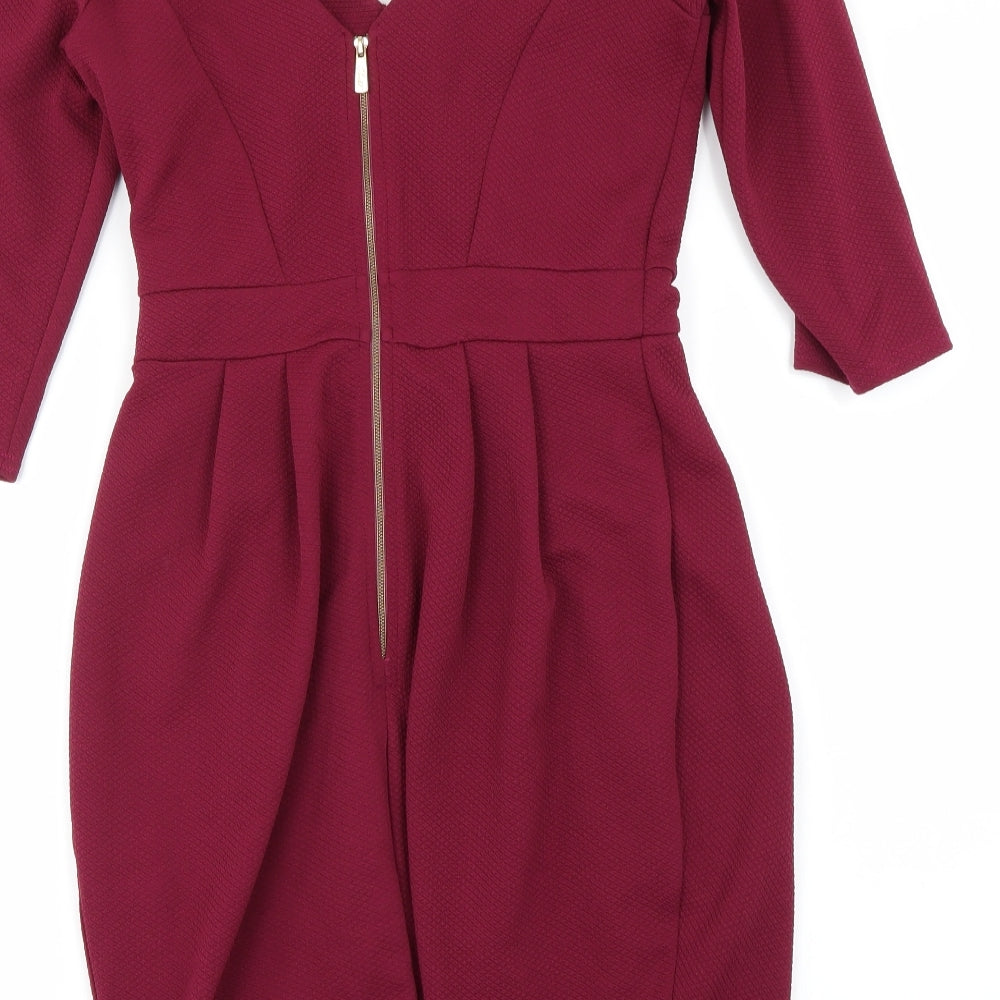 Closet Womens Pink Bodycon Size 12