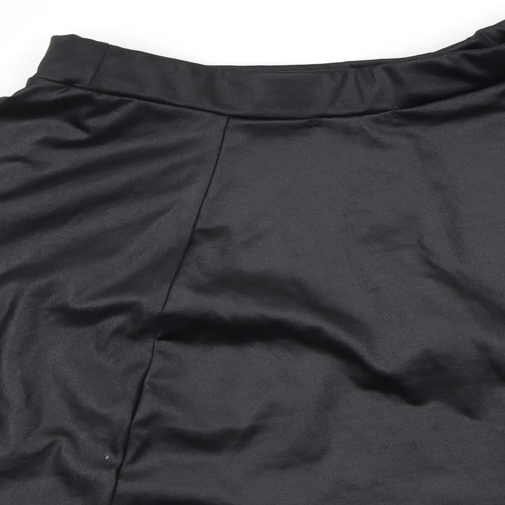 iNFLUENCE Womens Black A-Line Skirt Size S
