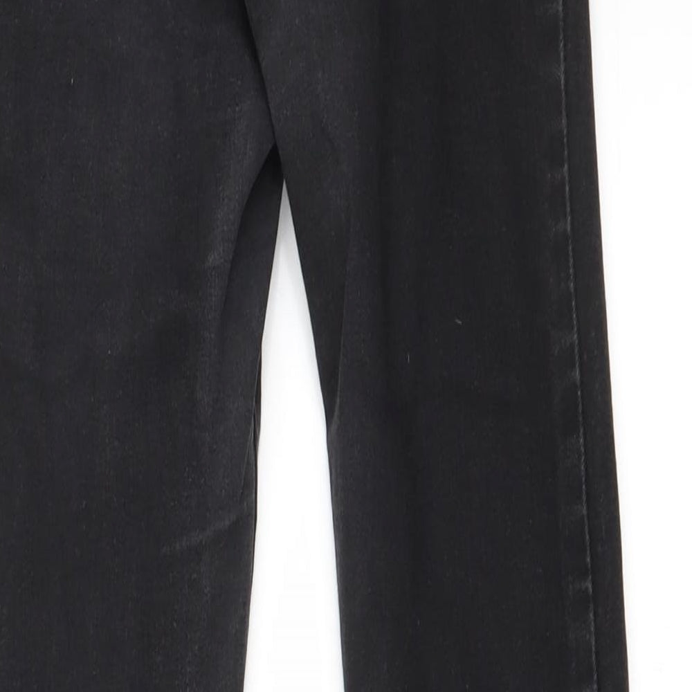 denim co Womens Black Skinny Jeans Size 8 L25 in