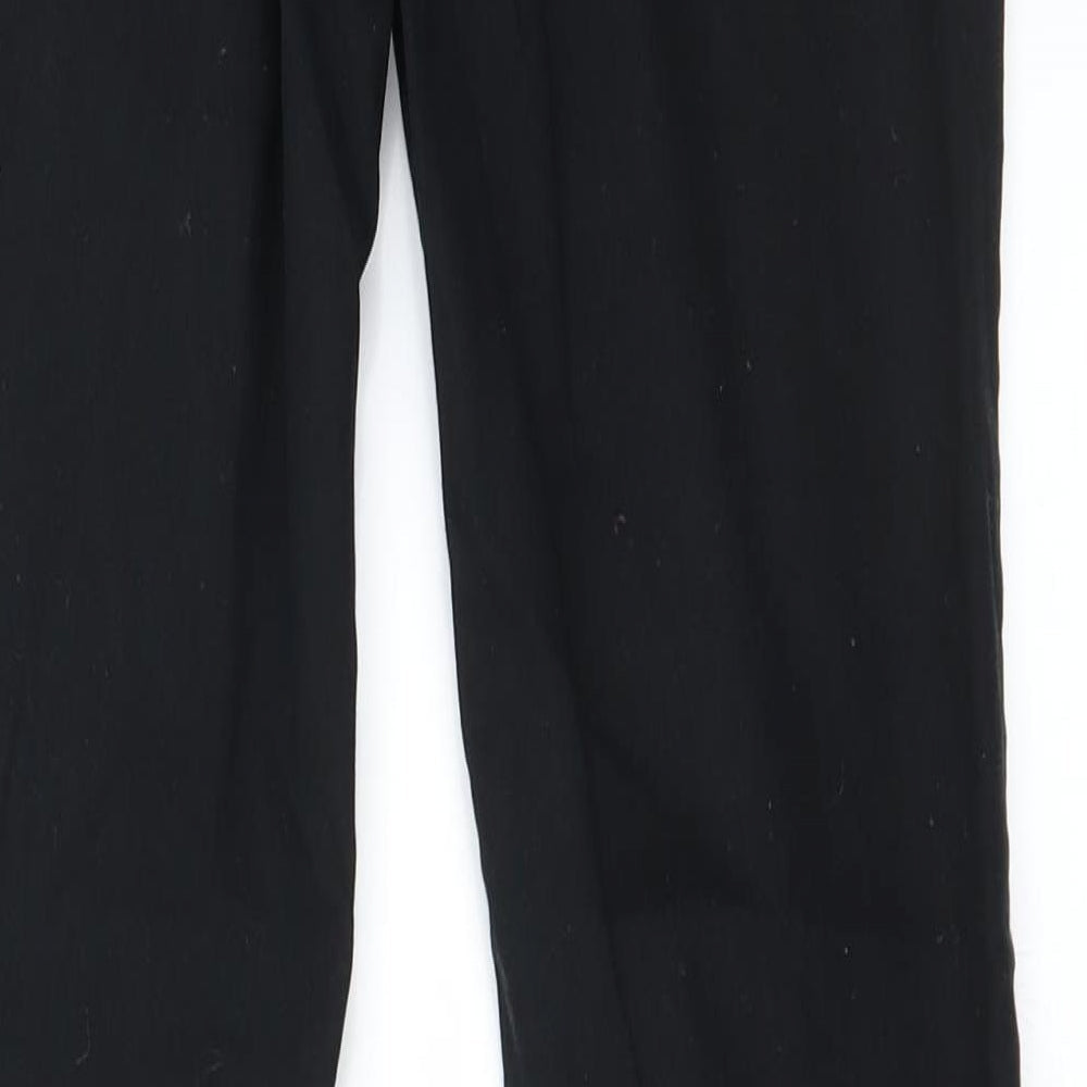 H&M Womens Black Straight Jeans Size 10 L28 in