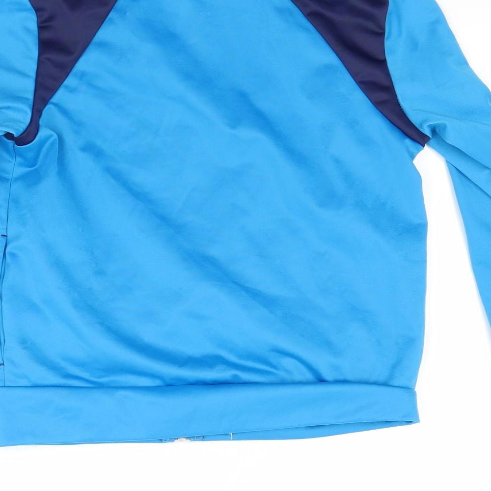 DOMYOS Boys Blue Full Zip Sweatshirt Size 10 Years