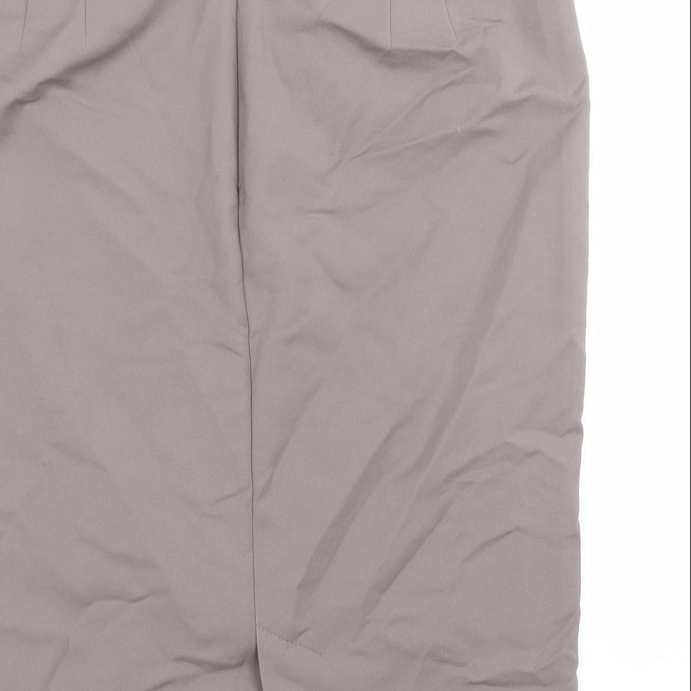Marks & Spencer Womens Brown Bandage Skirt Size 31 in