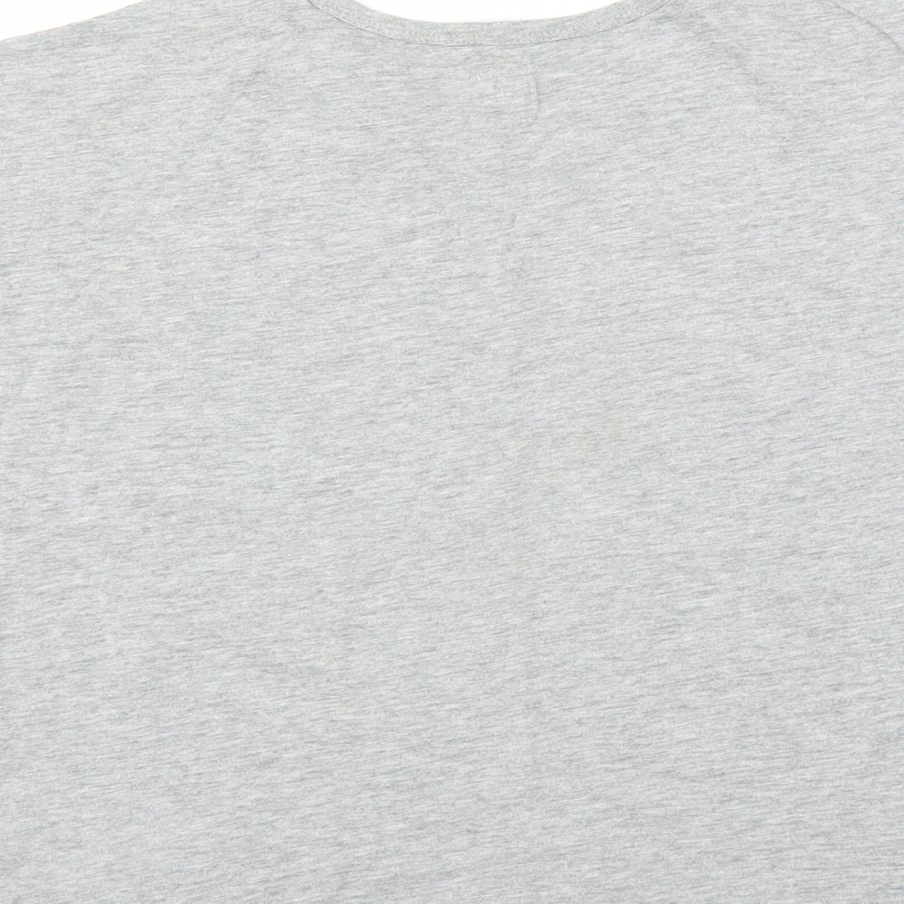 Gap Girls Grey Basic T-Shirt Size 8-9 Years