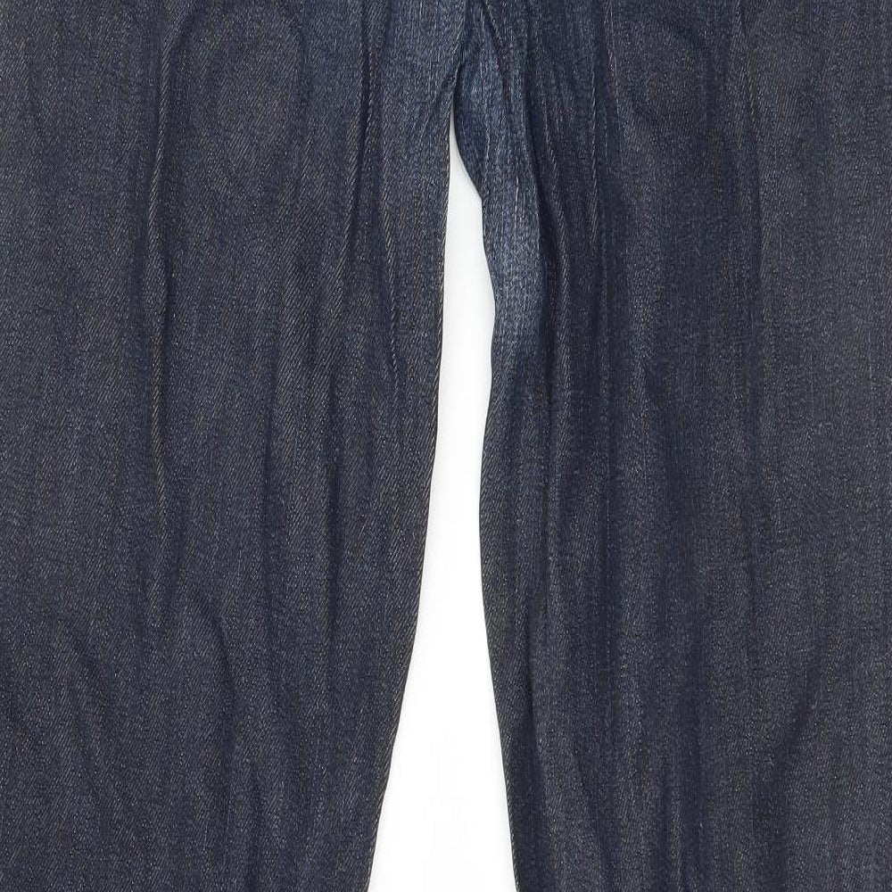 H&M Mens Blue Denim Straight Jeans Size 28 in L31 in