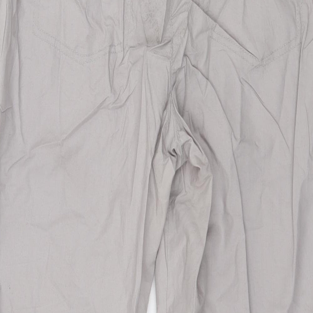 C&A Womens Grey Trousers Size 12 L23 in